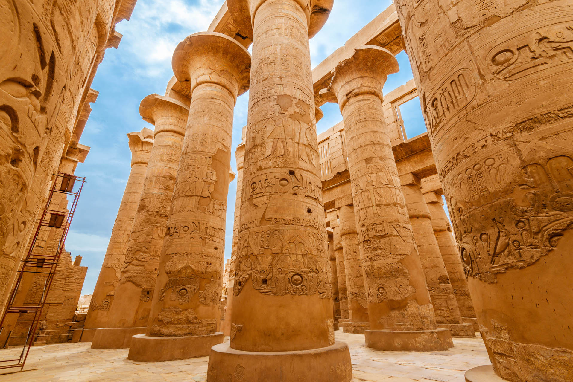زيارة معبد الكرنك في الاقصر